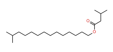 13-Methyltetradecyl 3-methylbutyrate